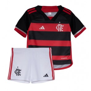 Flamengo Hemmaställ Barn 2023-24 Kortärmad (+ Korta byxor)